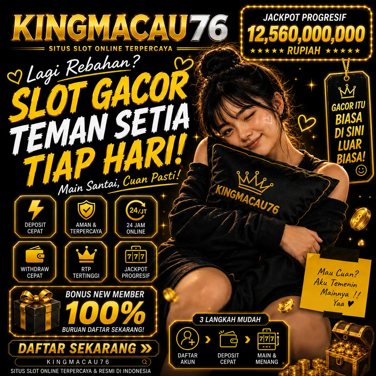 KINGMACAU76 Popup Banner